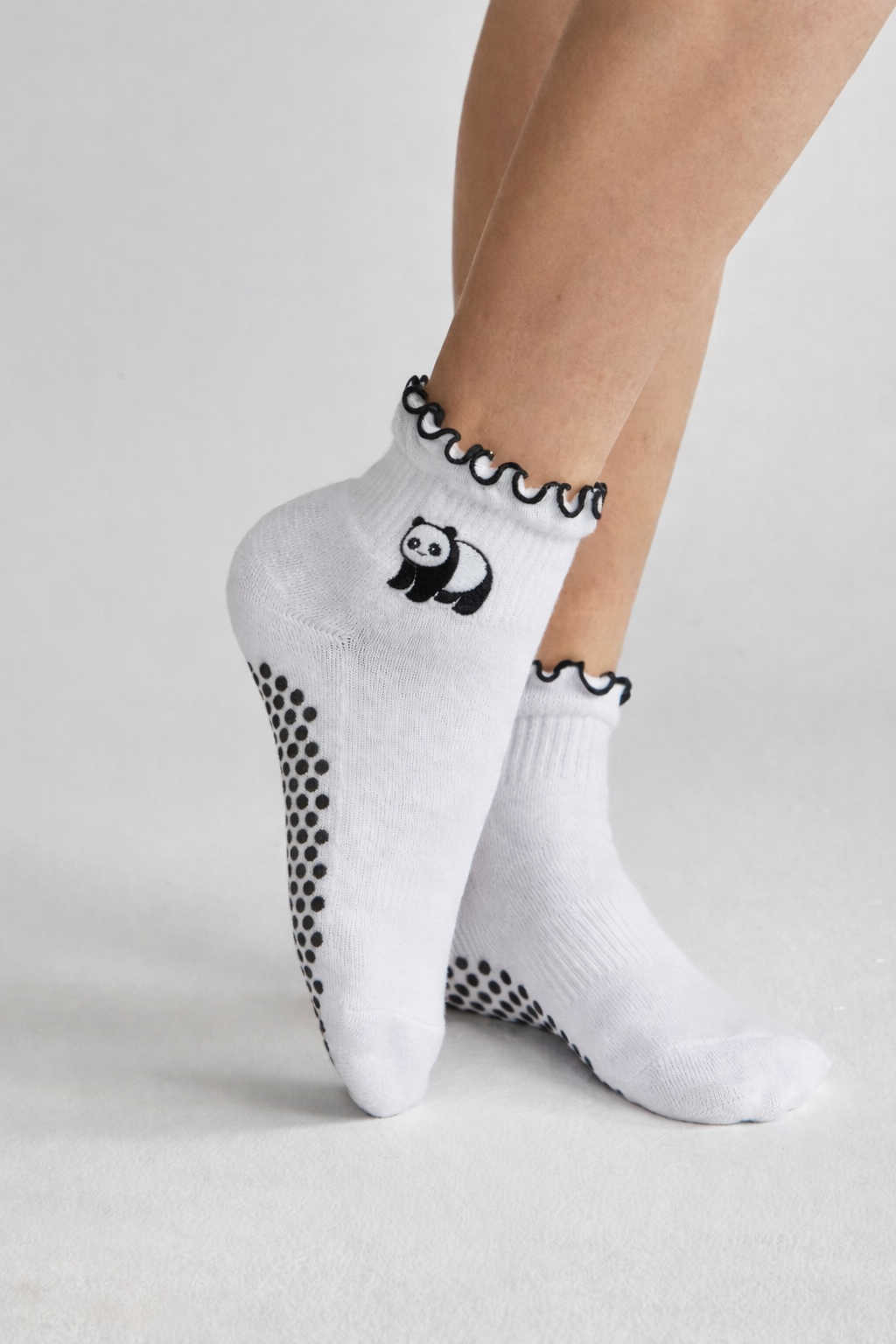 Panda Crew Frill Sock